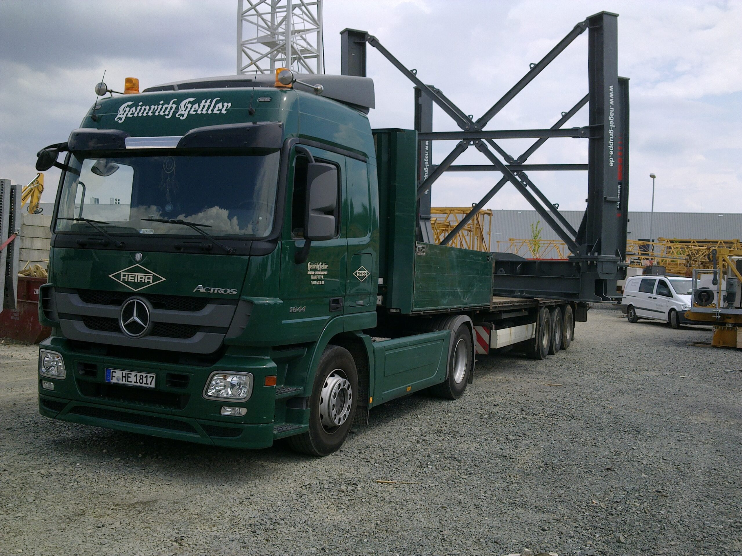 Fahrzeug der HETRA-Flotte