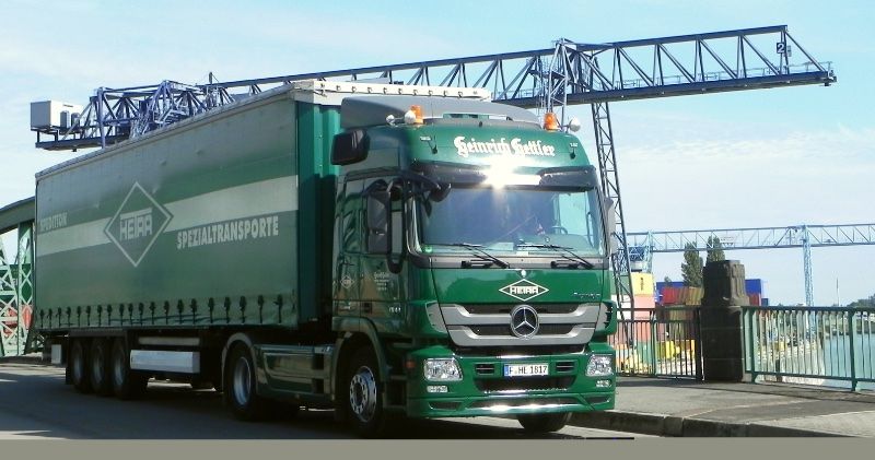 Fahrzeug der HETRA-Flotte